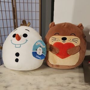 NWT Olaf Snowman |Joanne Sea Otter Plush Stuffed Toy Collectable